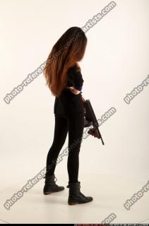 Jade With Tommygun Weapon Pose